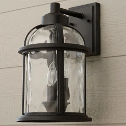 Undulated Outdoor Sconce - 3 Light