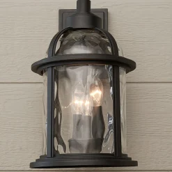 Undulated Outdoor Sconce - 3 Light
