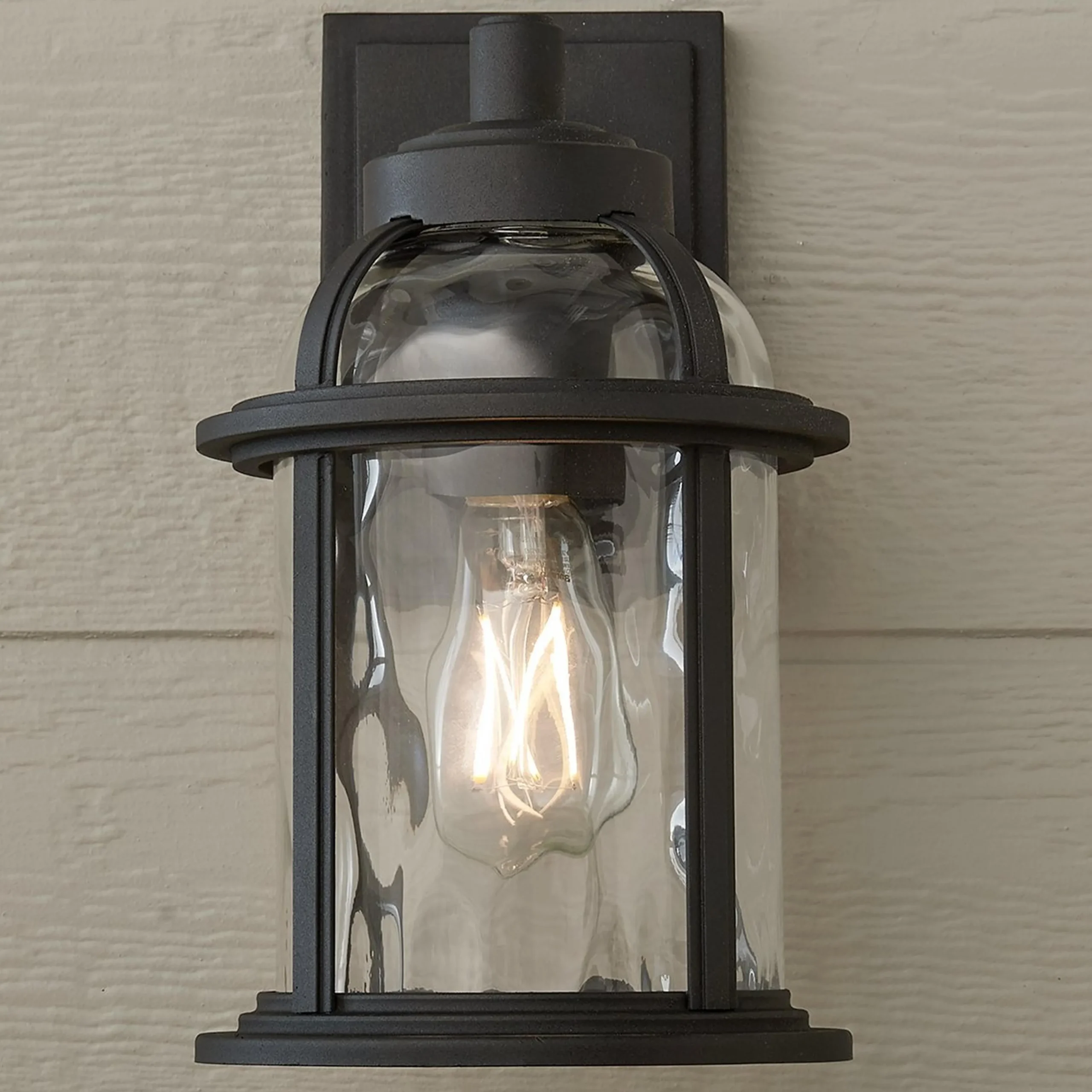 Undulated Outdoor Sconce - 1 Light
