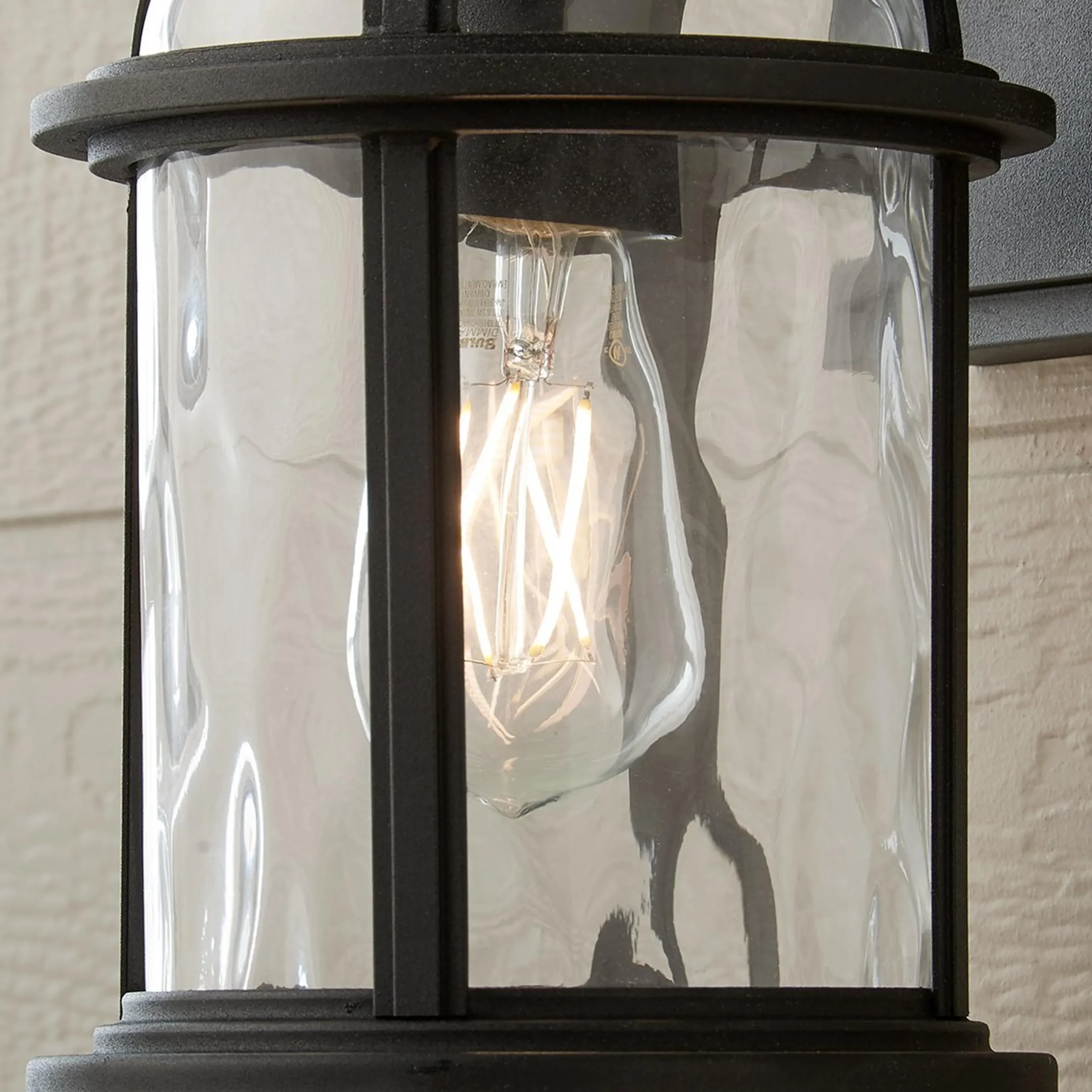 Undulated Outdoor Sconce - 1 Light