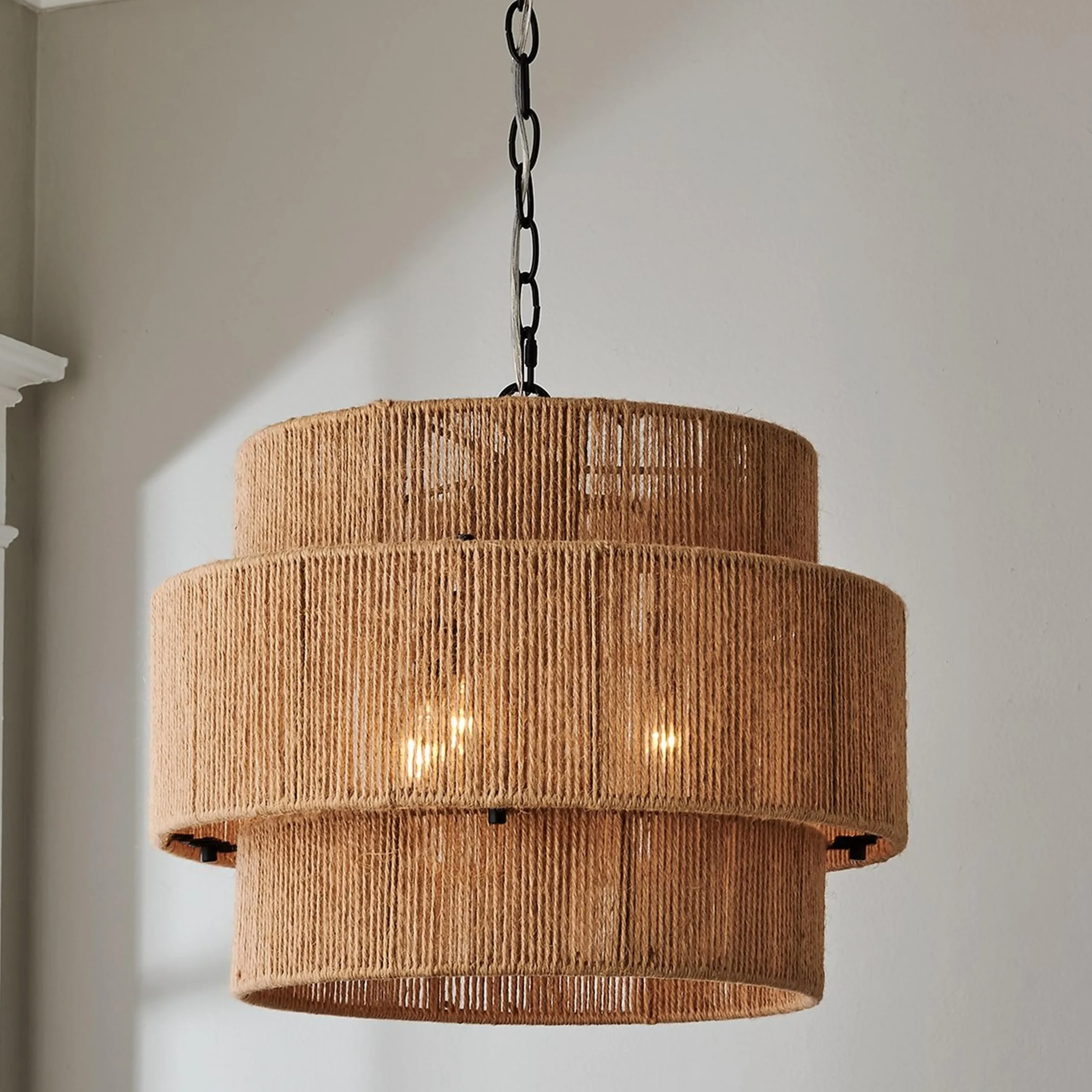 Valdez Double Drum Chandelier