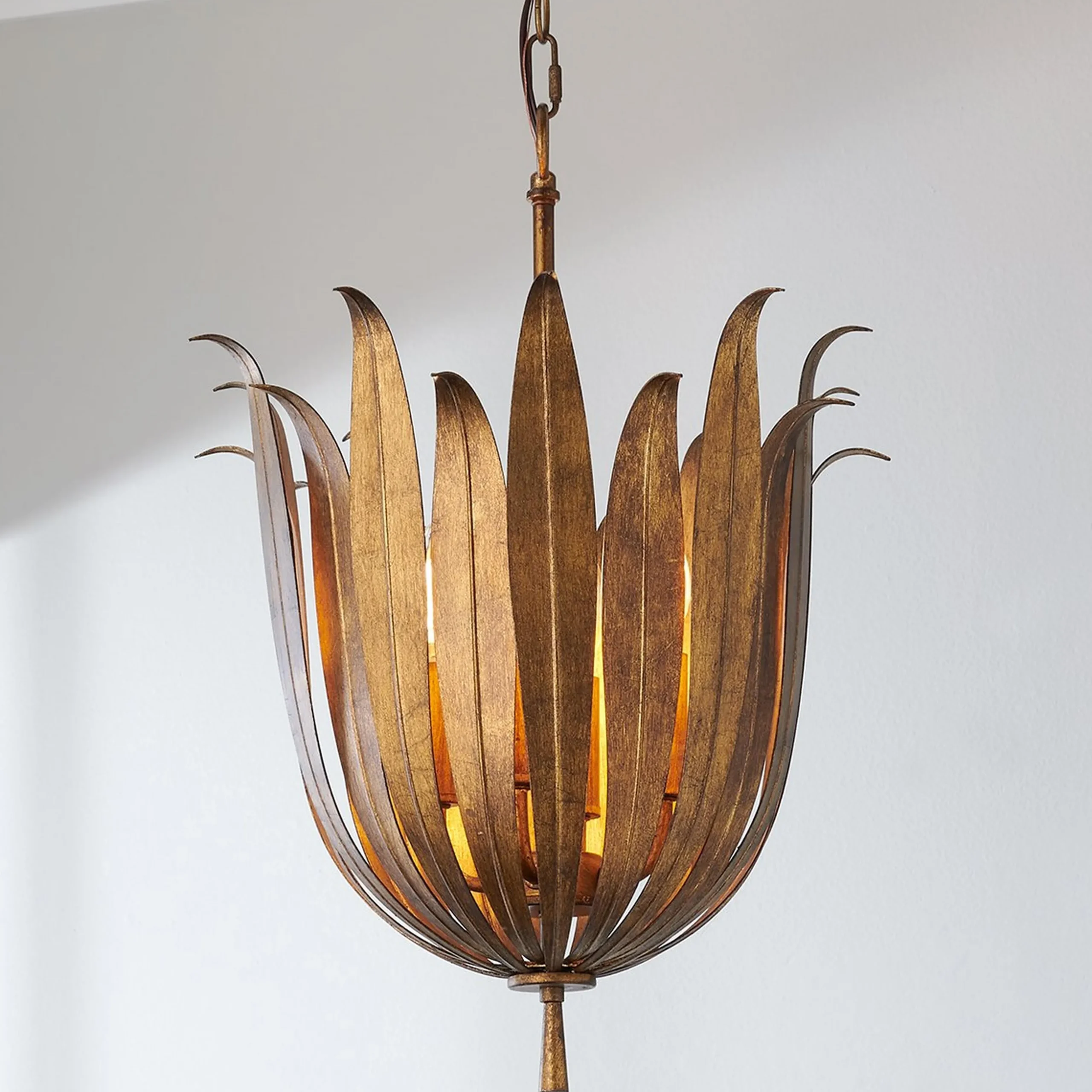 Vicenzio Leaf Chandelier - Small