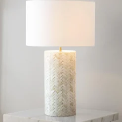 Vida Herringbone Table Lamp