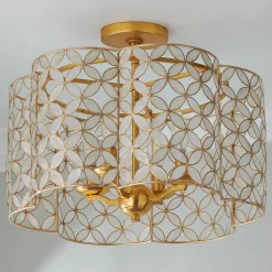 Vierpas Semi-Flush Ceiling Light