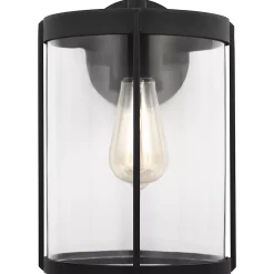 Vincent Clear Glass Outdoor Sconce - Medium