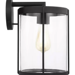 Vincent Clear Glass Outdoor Sconce - Medium