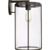 Vincent Clear Glass Outdoor Sconce - Extra Large