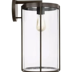 Vincent Clear Glass Outdoor Sconce - Extra Large