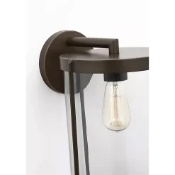 Vincent Clear Glass Outdoor Sconce - Extra Large