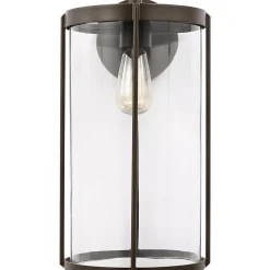Vincent Clear Glass Outdoor Sconce - Extra Large