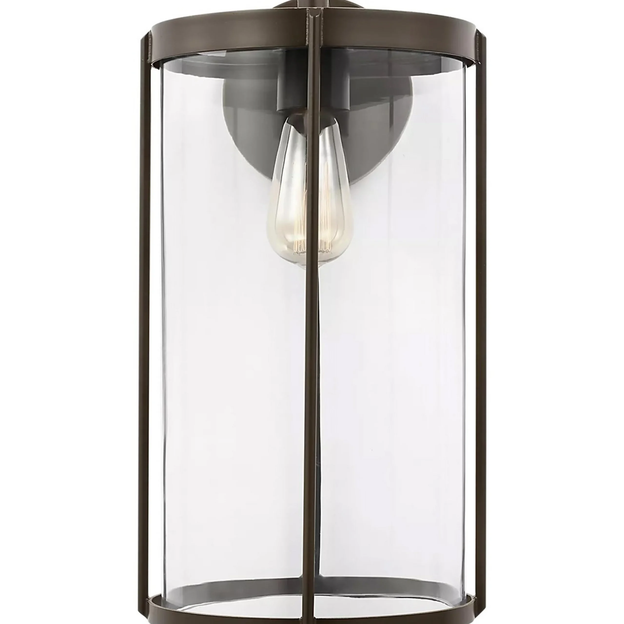 Vincent Clear Glass Outdoor Sconce - Extra Large
