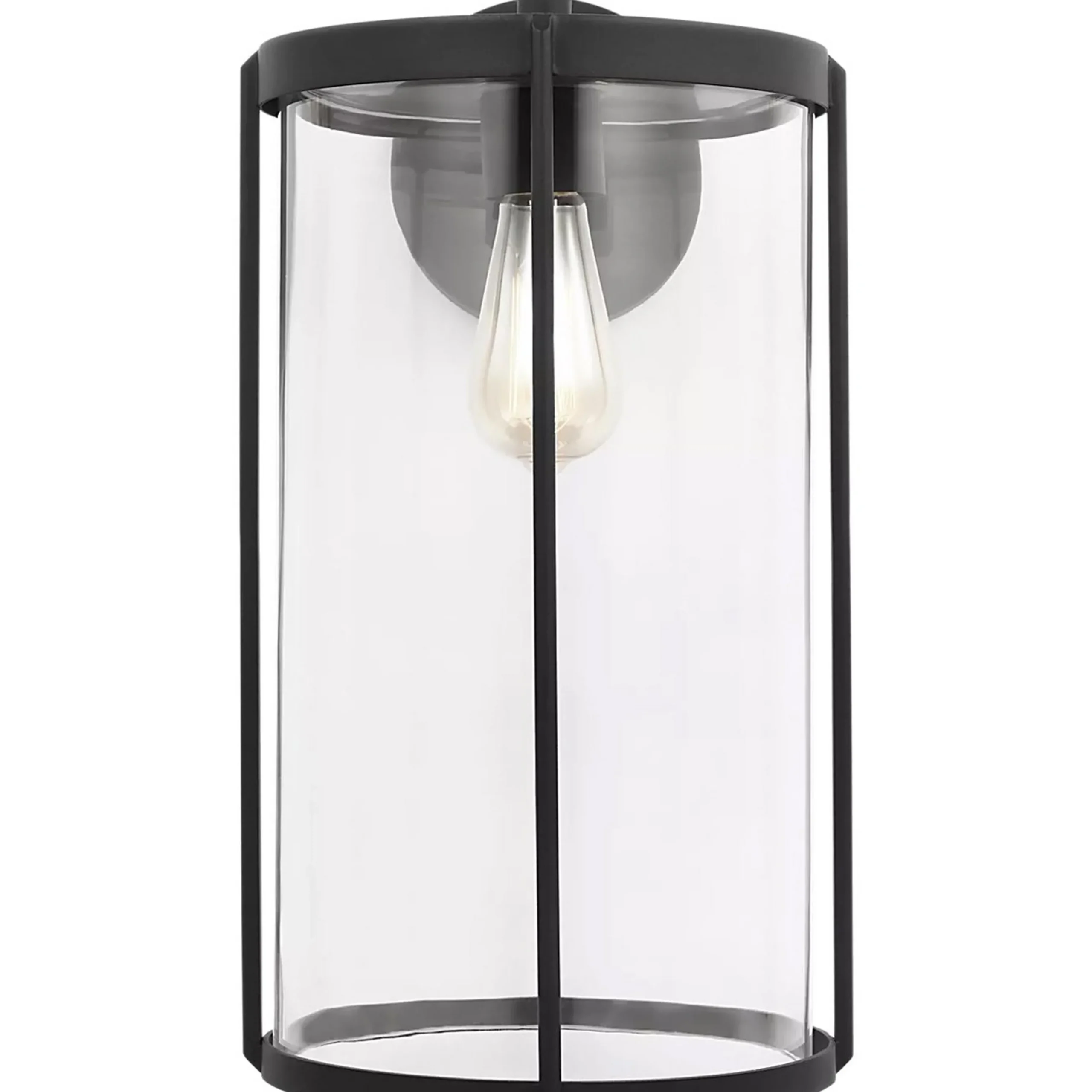 Vincent Clear Glass Outdoor Sconce - Extra Large