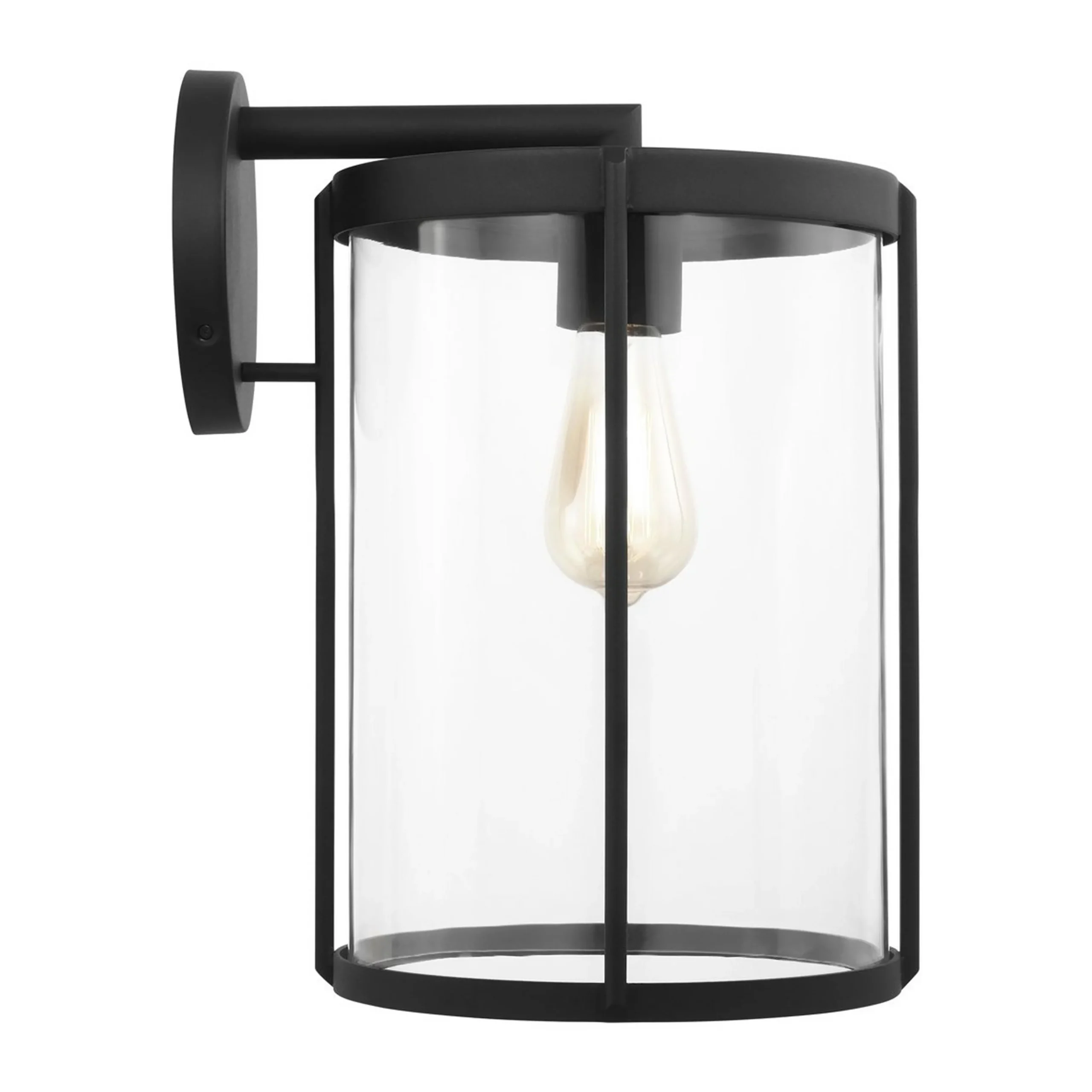 Vincent Clear Glass Outdoor Sconce - Large