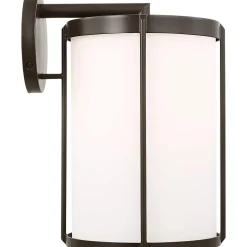 Vincent Opal Glass Outdoor Sconce - Large