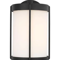 Vincent Opal Glass Outdoor Sconce - Small