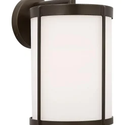 Vincent Opal Glass Outdoor Sconce - Medium