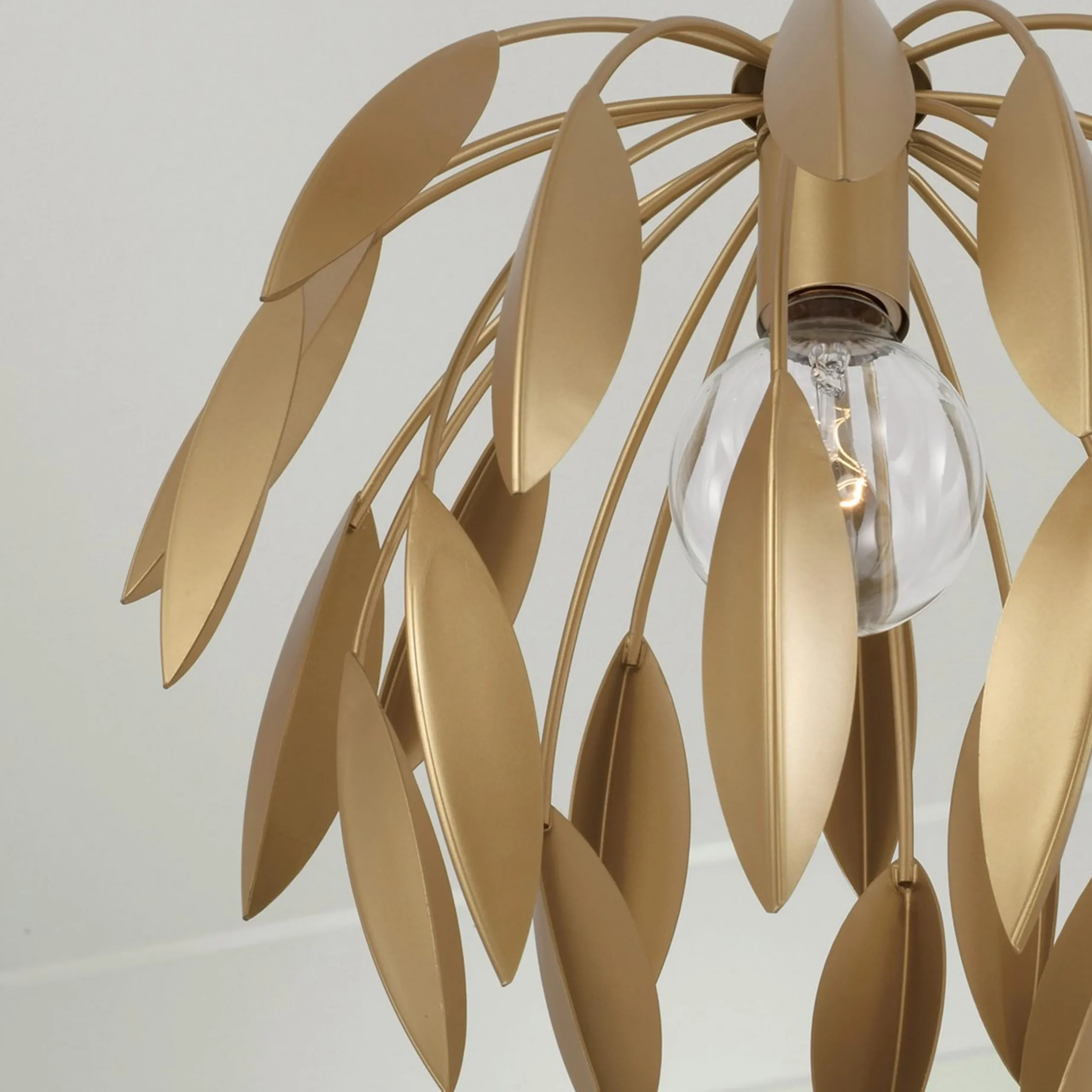 Vine Shrouded Convertible Ceiling Light