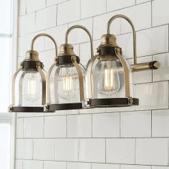 Vintage Librarian Vanity Light - 3 Light