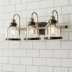Vintage Librarian Vanity Light - 3 Light