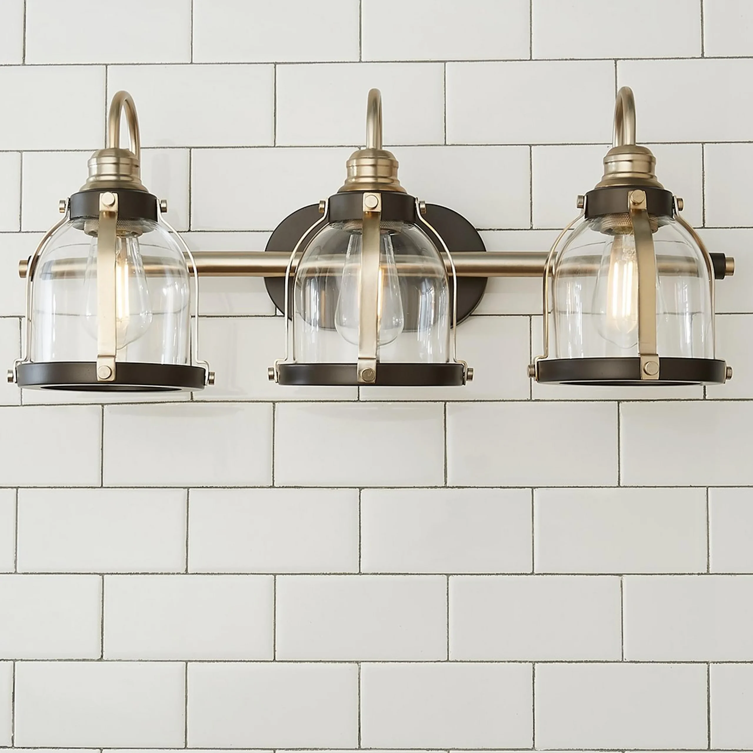 Vintage Librarian Vanity Light - 3 Light