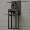 Vintage Suspended Pane Outdoor Sconce - Small