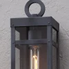 Vintage Suspended Pane Outdoor Pocket Sconce