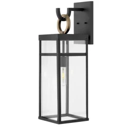 Vintage Suspended Pane Outdoor Sconce - Large