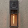Vintage Suspended Pane Outdoor Sconce - Small