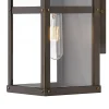 Vintage Suspended Pane Outdoor Pocket Sconce