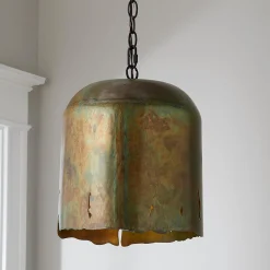 Vintage Verdigris Lantern