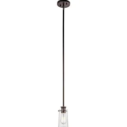 Vintage Vessel Glass Jar Pendant Light