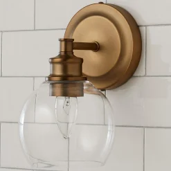 Volta Glass Bath Sconce