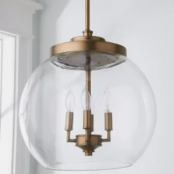 Volta Glass Pendant - 4 Light