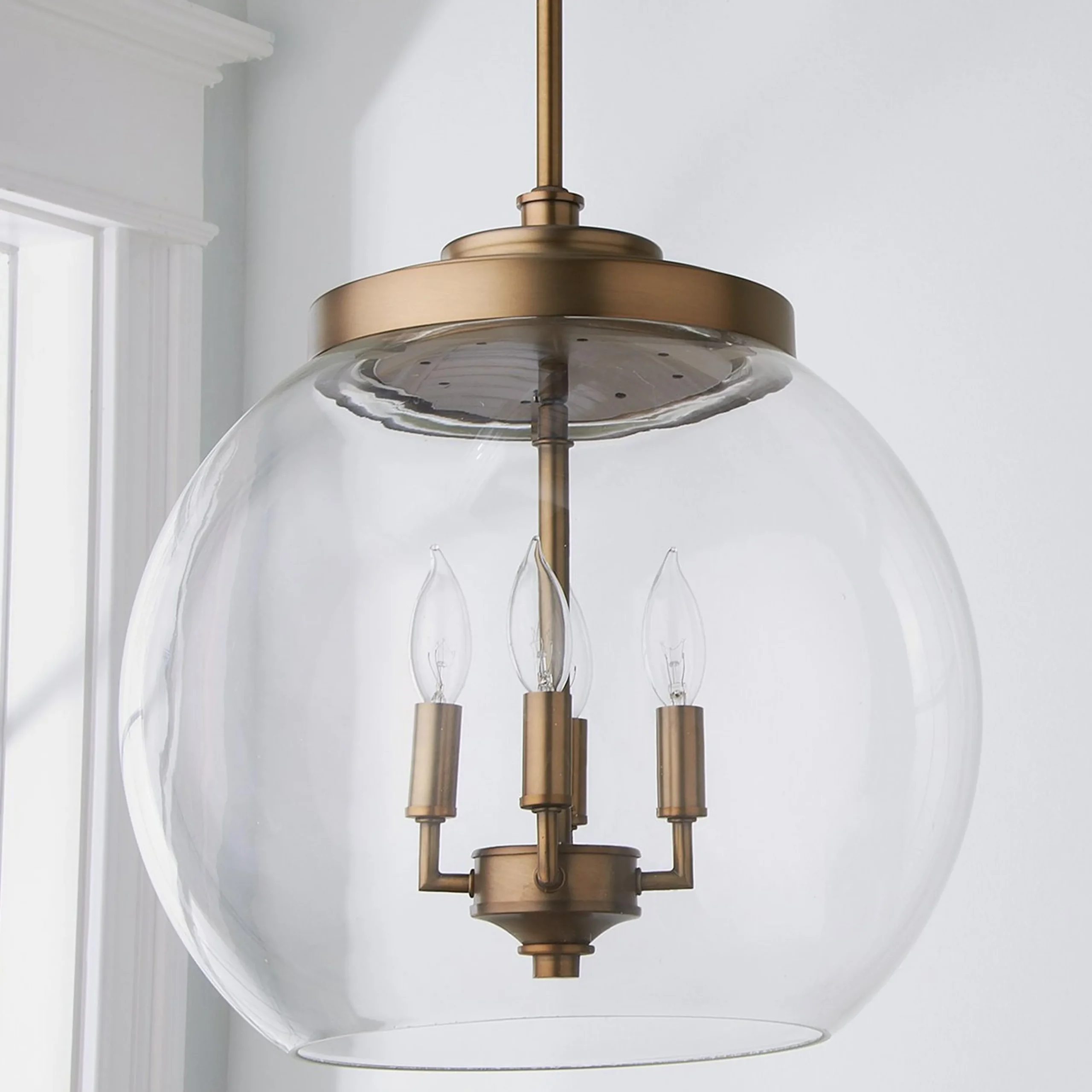 Volta Glass Pendant - 4 Light