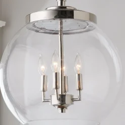 Volta Glass Pendant - 4 Light