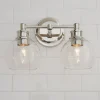 Volta Glass Vanity Light - 2 Light
