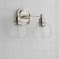 Volta Glass Vanity Light - 2 Light