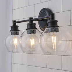 Volta Glass Vanity Light - 3 Light