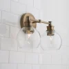 Volta Glass Vanity Light - 2 Light