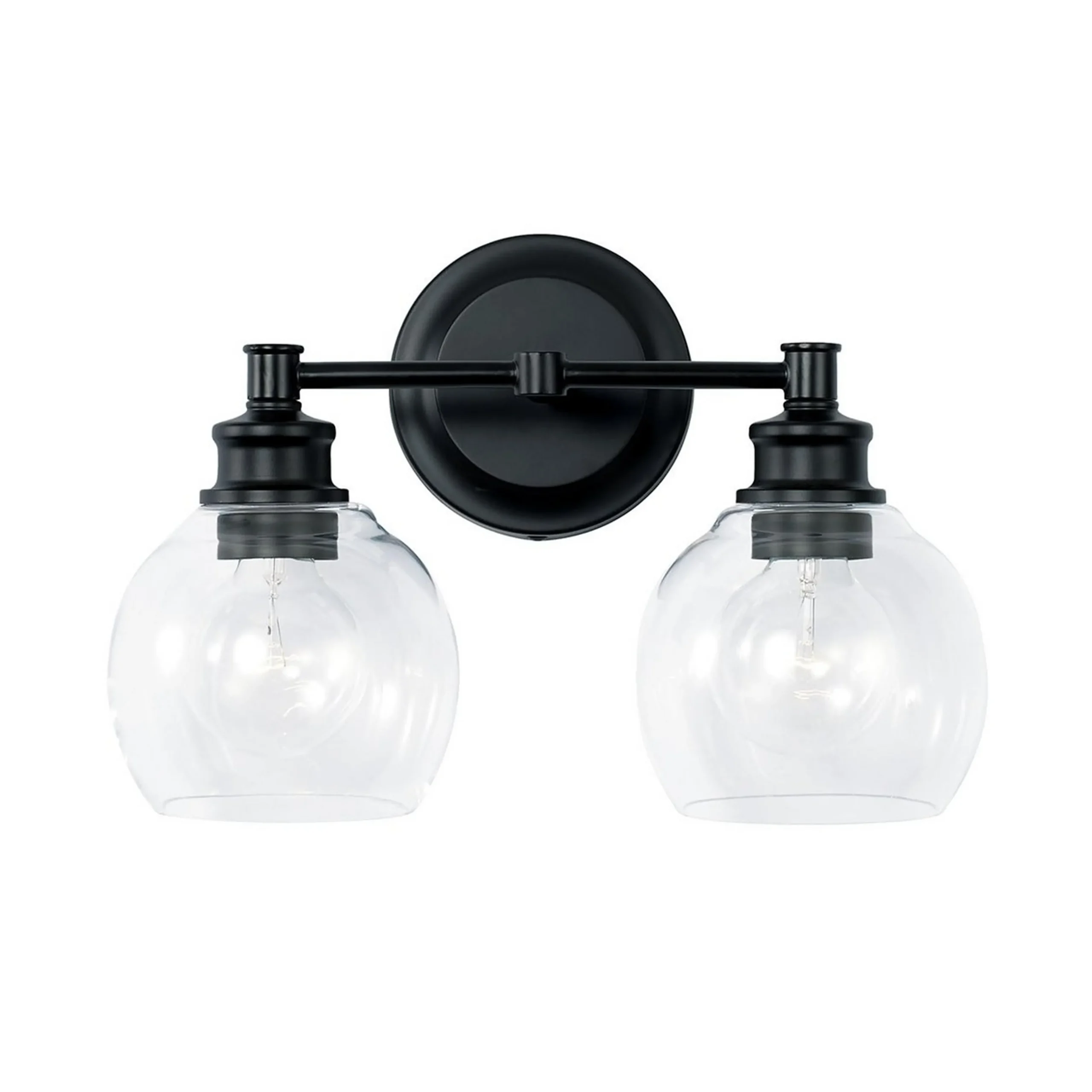 Volta Glass Vanity Light - 2 Light