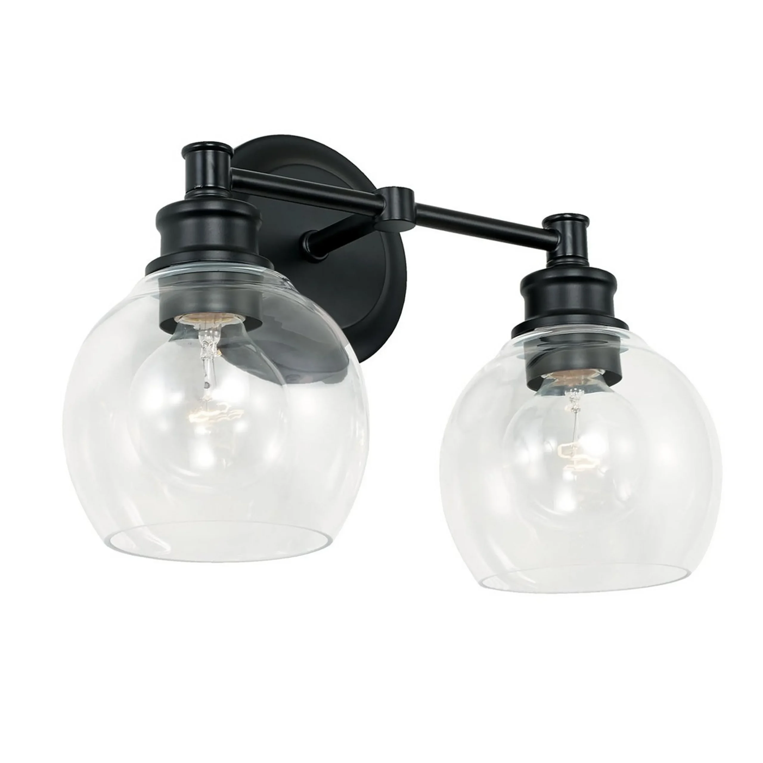 Volta Glass Vanity Light - 2 Light