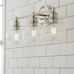 Volta Glass Vanity Light - 3 Light