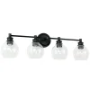 Volta Glass Vanity Light - 4 light