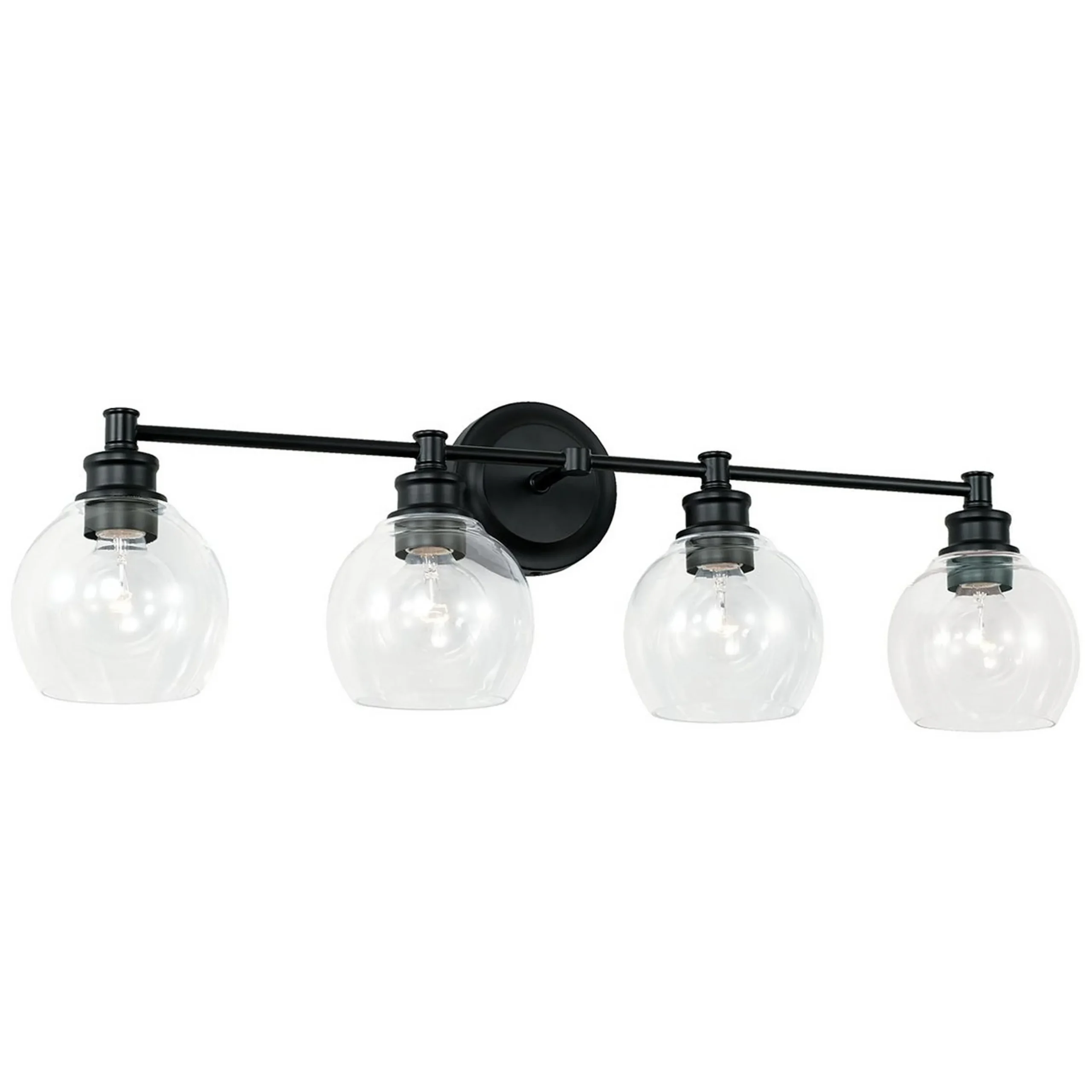 Volta Glass Vanity Light - 4 light