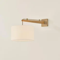Volumetric Swing Arm Sconce
