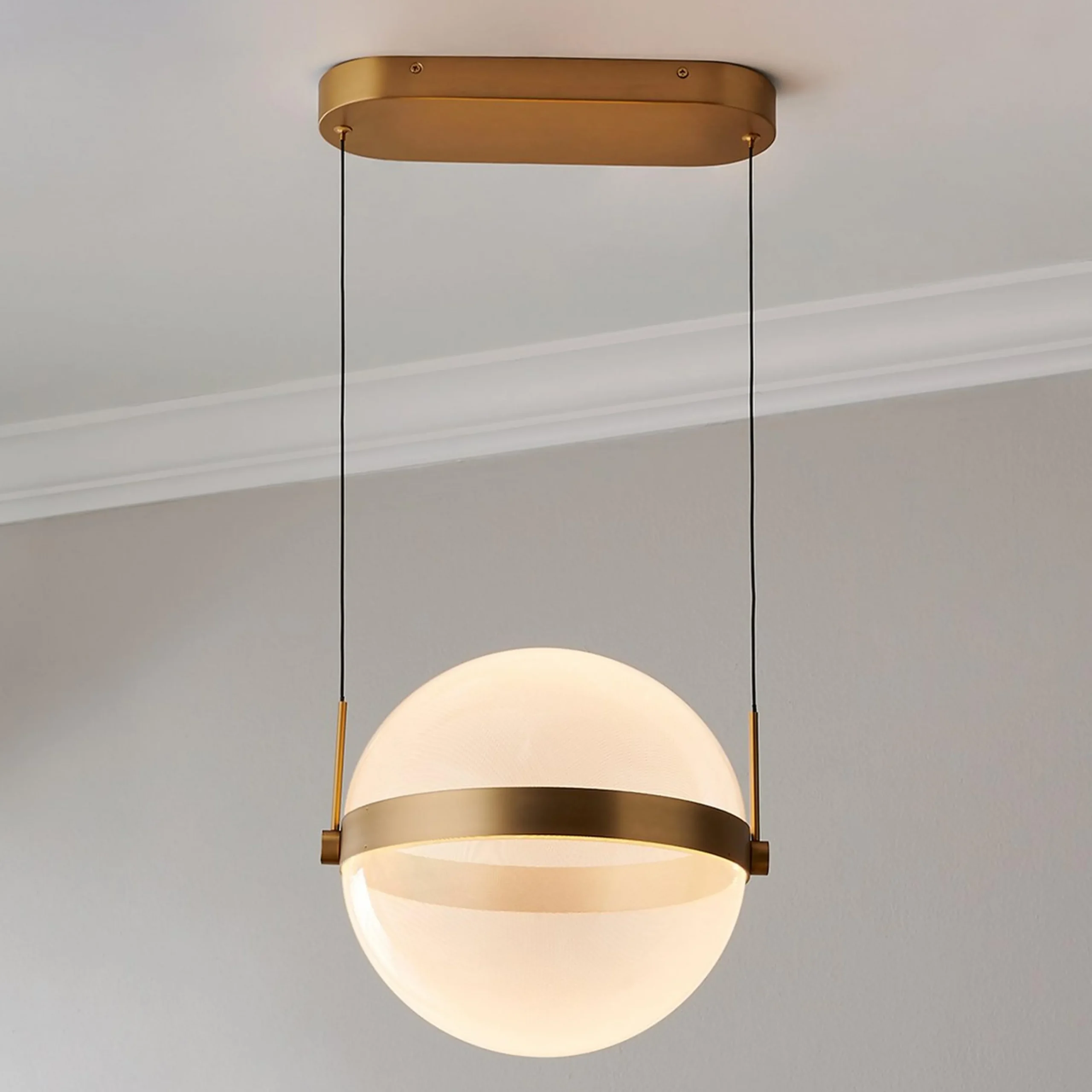 Wardell Shimmering LED Globe Pendant