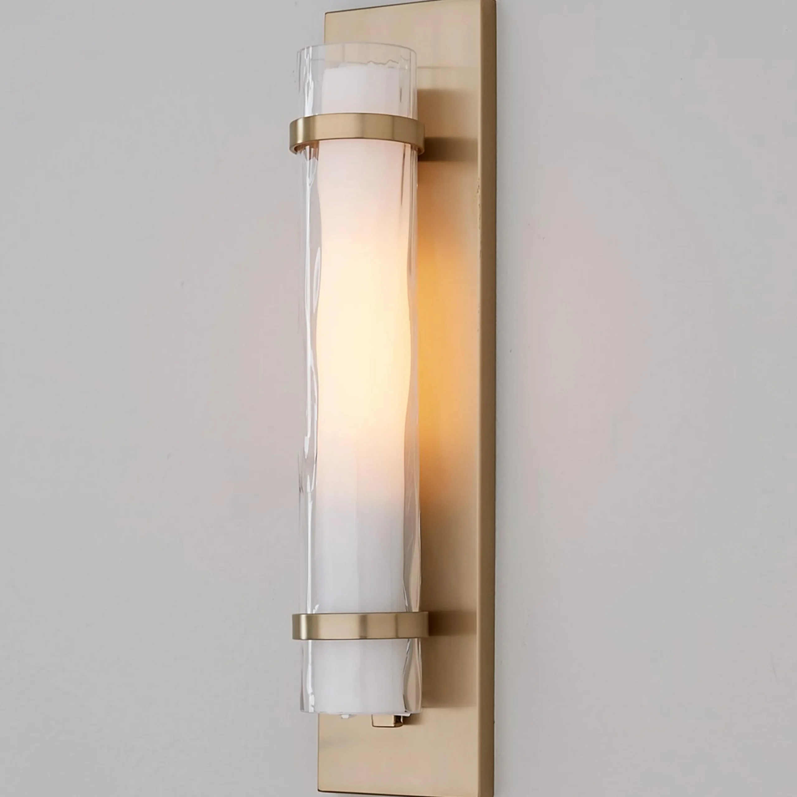 Wave Pattern Sconce - Large