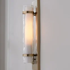 Wave Pattern Sconce - Large