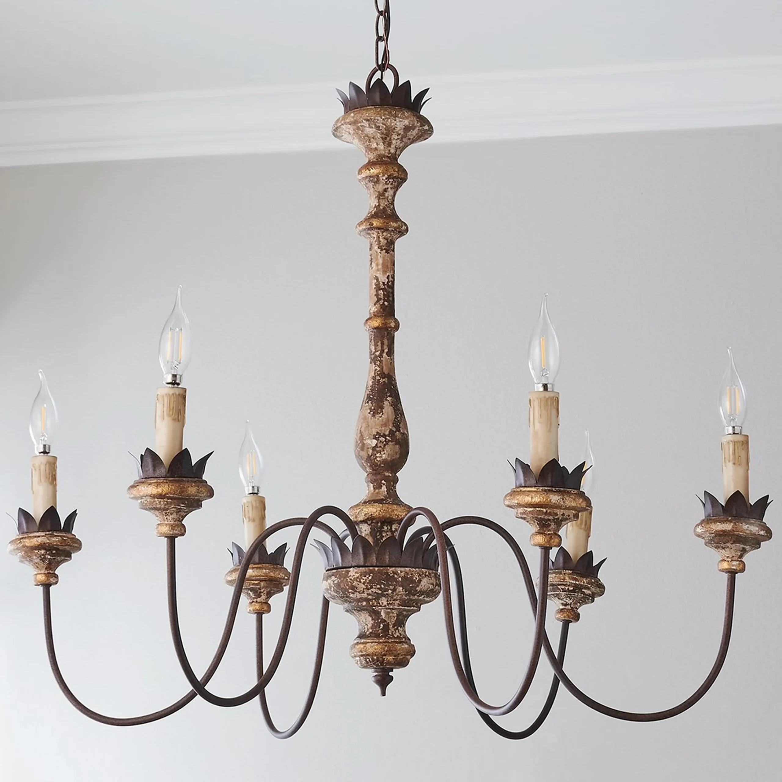Weathered Cottage Chandelier