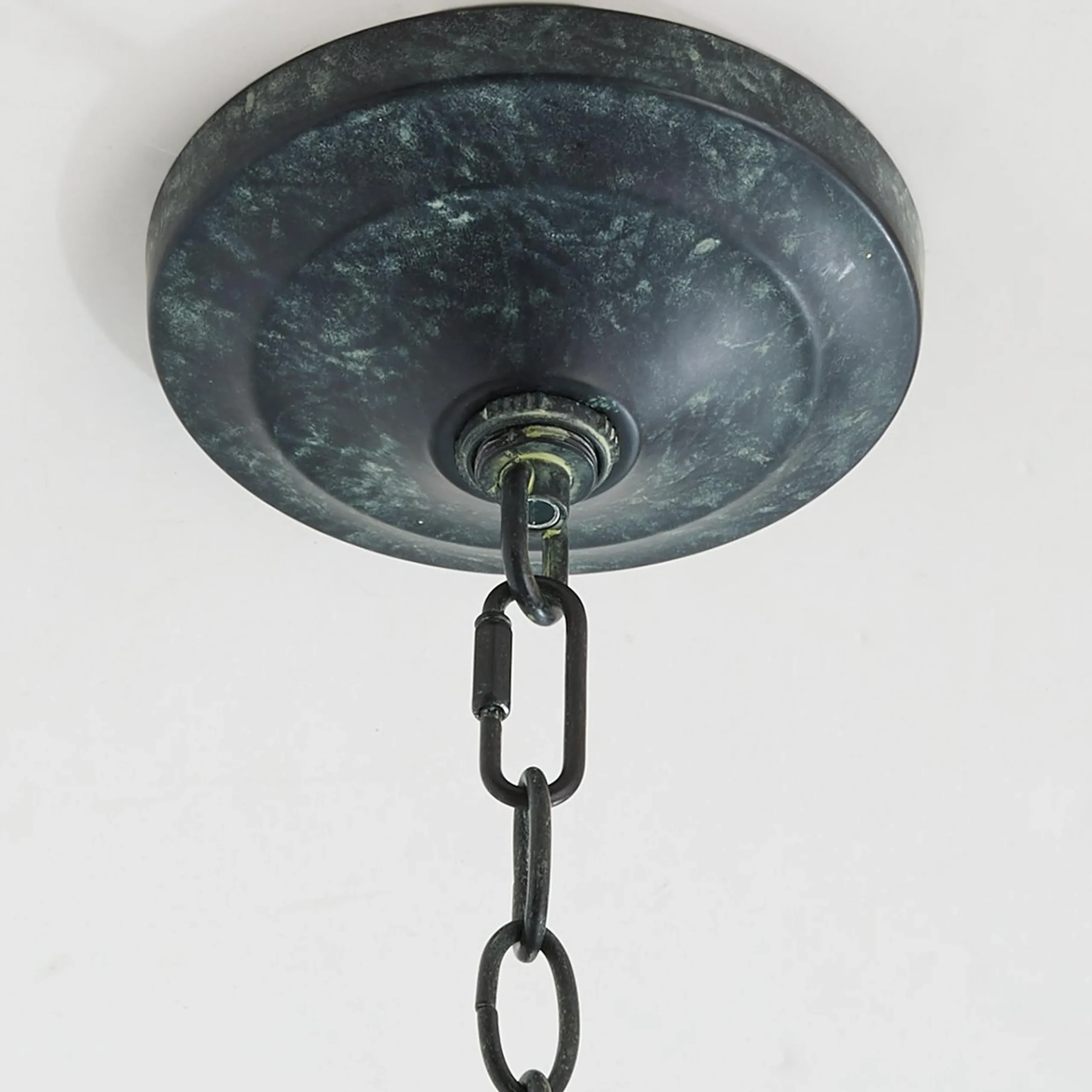 Weathered Industrial Caged Pendant - 1 Light